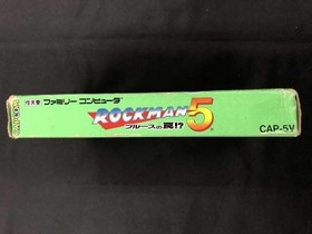 Famicom Software Model Rockman 5 Blues Trap Capcom FJe82