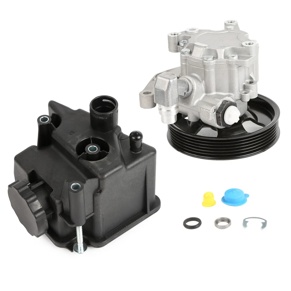 para Mercedes-Benz W204 C300 2010-2012 C350 E350 bomba de direção hidráulica com reservatório - Imagem 4 de 4