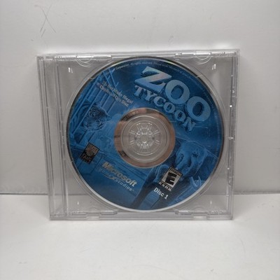 Zoo Tycoon PC CD-ROM Game 2001 Microsoft Simulation Strategy Computer Game