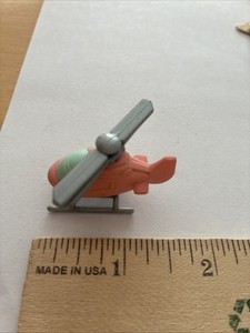 Pink Helicopter Japanese Eraser