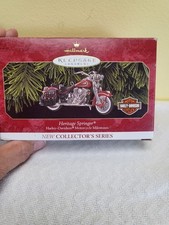 Hallmark Keepsake Ornament Harley-Davidson Heritage Springer 1st in Series 1999