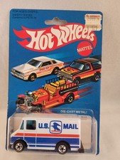 1981 HOT WHEELS BLUE CARD LETTER GETTER #4643 BW  MOC W/PROTECT PAC