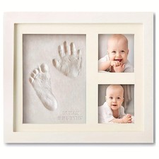 Baby Handprint  Footprint Frame Kit   Create Precious Memories for Boys  Girl