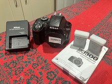 Nikon D3300 Digital SLR Camera Spares or Repair 