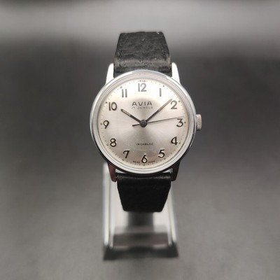 Avia Classic Orologio Vintage Watch Uhr 34mm - Beautiful Dial - Cal. Fhf-St 96