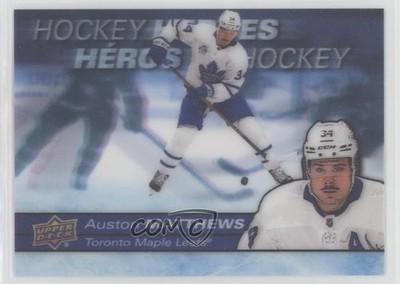 2021-22 Tim Hortons Collector's Series Hockey Heroes Auston Matthews #H-2 03uh