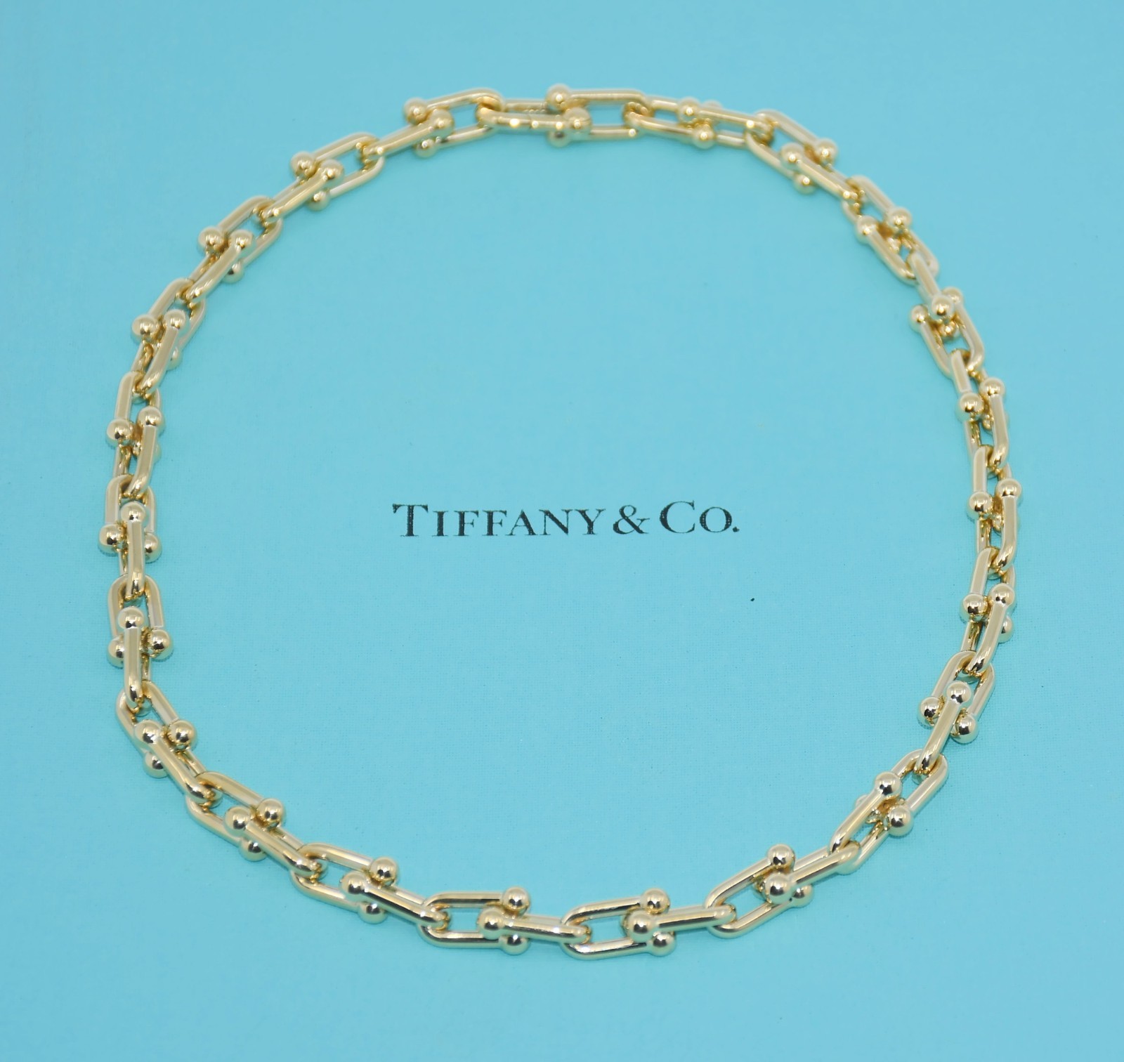 Tiffany & Co Hardwear Medium 18K Yellow Gold Necklace
