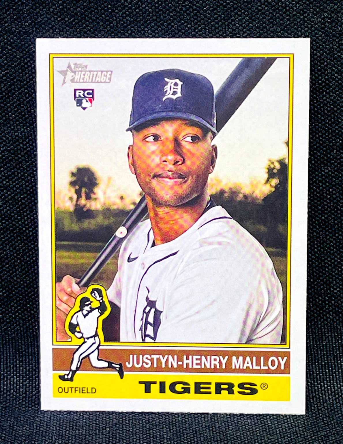 2025 Topps Heritage Baseball - JUSTYN-HENRY MALLOY RC #305 - DETROIT TIGERS