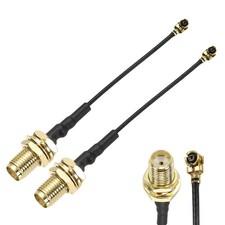 2 Pcs SMA Female to U.F.L1 Coax Cable, 2/5cm ...