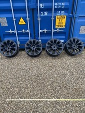 SET OF 4 Genuine Tesla Model Y Turbine Induction 20” Alloy Wheels 1188223-00-B