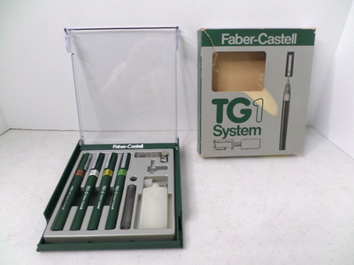 Faber Castell TG1 System Technical Drafting 4 Pen Set- No Ink or