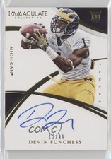 2015 Panini Immaculate Collegiate Rookie 12/99 Devin Funchess #328 Auto 0c2
