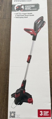 Hyper Tough 20V Max 12-inch Cordless String Trimmer With Battery And Charger
