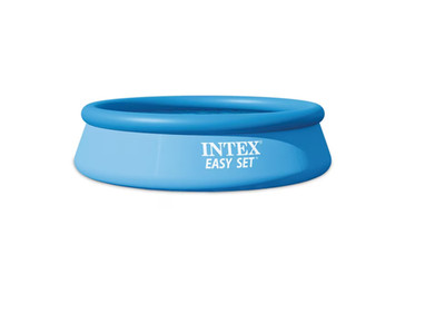 Intex 10-ft x 10-ft x 30-in Infla1662316table top ring Round Above-Ground Pool