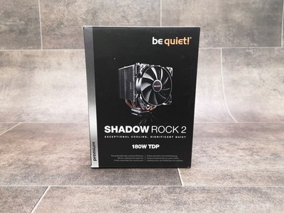 be quiet! SHADOW ROCK 180W TDP CPU KÜHLER - INTEL LGA 1366 2011 - AMD AM3 AM4