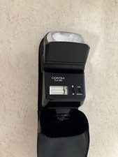 Contax TLA280 Eletronic Camera Flash, Shoe Mount. Kyocera Made in Japan