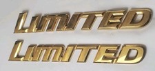 2001 - 2007 Toyota Sequoia Limited Side Emblem Pillar Logo Badge Gold Oem 2001 - 2007 Toyota Sequoia Limited Side Emblem Pillar Logo Badge Gold Oem