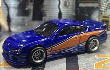 Hot Wheels Nissan Silvia S15 Fast And Furious Wheel Swap W Rubber Tires