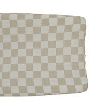 Baby Products  Diapering  Changing Table Pads  Covers  Covers Taupe Checkered