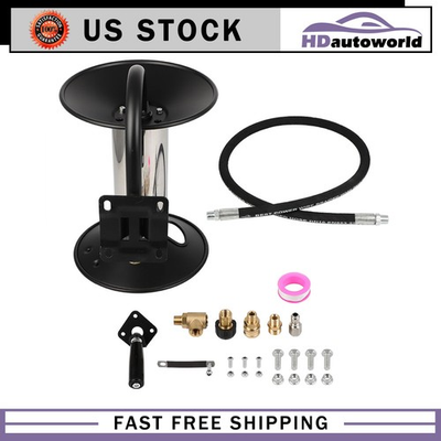 #ad Pressure Washer Hose Reel 100 FT Heavy Duty Steel Hose Reel for Power Washer $86.16