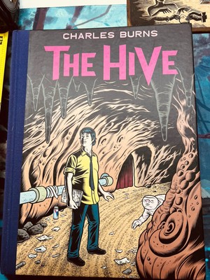 Charles Burns the Hive Hard Cover Color Artwork