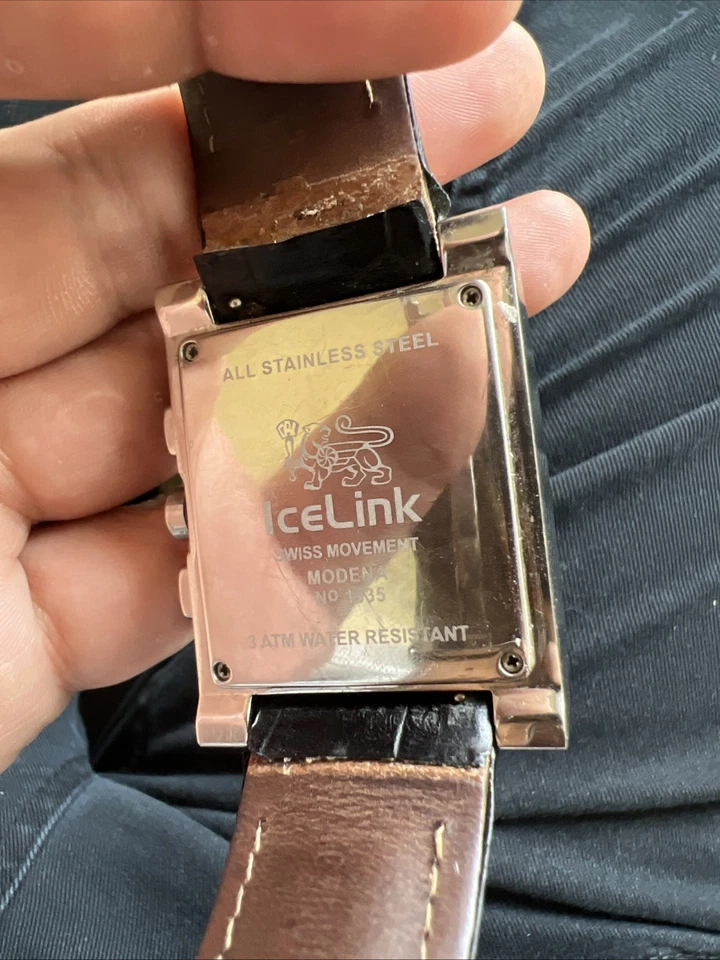 Reloj de diamantes Icelink para hombre  Foto 2 de 3