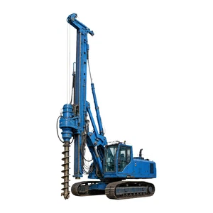 Construction Digger Drilling Truck Self Adhesive Vinyl Sticker