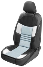 Auto-Sitzauflage Hunt, PKW-Sitzaufleger Universal, Sitzschoner silber