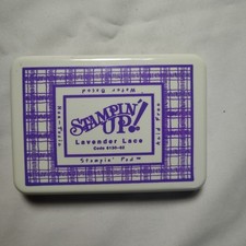 Stampin Up Lavender Lace Water Based Acid Free Non Toxic Ink Pad Crafting