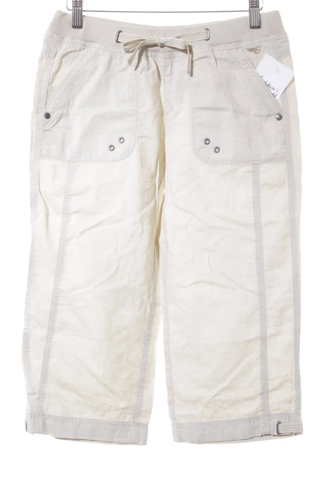 ESPRIT Pantalon capri Dames Pantalon T EU 32 beige clair style décontracté - Photo 4/4