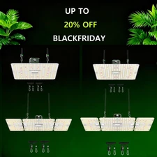 VIVOSUN 100W/150W/200W/400W Lumalight LED Grow Light Full Spectrum Indoor Plants