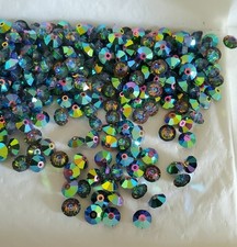 Swarovski 5305 5mm Flat Bicone Rondelle Spacer Beads Vitrail Medium 24pcs 