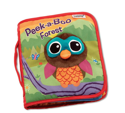 Lamaze Peek-a-Boo Forest Colourful Activity Baby Book Mirror/Texture/Pattern 0+