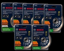 Bosch DB443C Premium Continuous Rim Diamond Saw Blade, 4 In”  SEALED LOT OF 7
