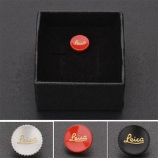Brass Metal Keys Red Black Shutter Release Button For Leica M10 ME M9 M9P Camera