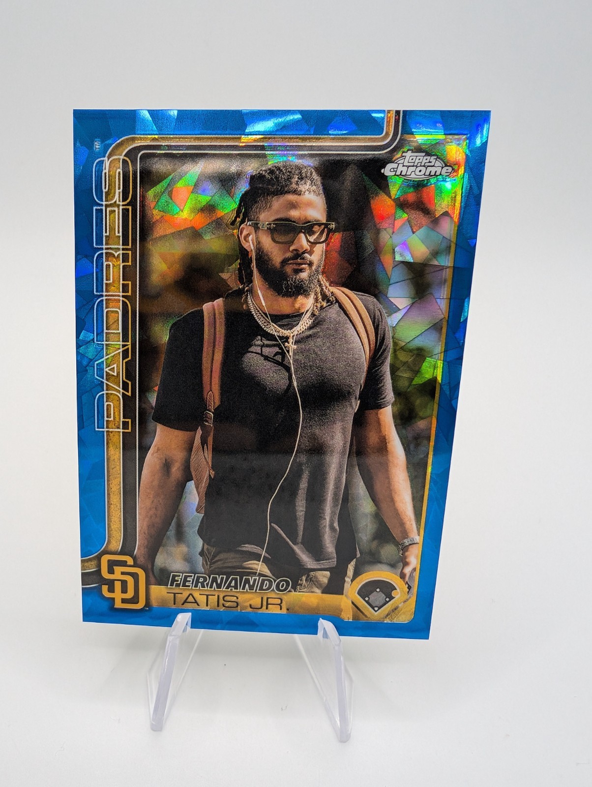 2025 Topps Chrome Sapphire Fernando Tatis Image Variation  #159 - Padres