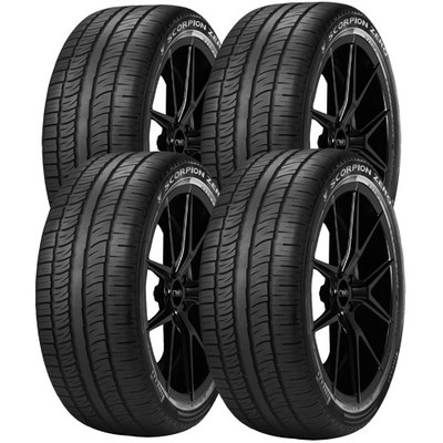 (QTY 4) 285/35ZR24 Pirelli Scorpion Zero Asimmetrico 108W XL Black Wall Tires