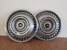 2 Vintage Oem 1965 Chevy Ll Nova 14 Inch Hub Caps