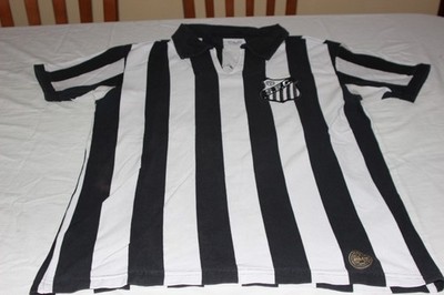 Santos F.C. Football Shirt Athleta Size L Jersey No. 10 (Pele)