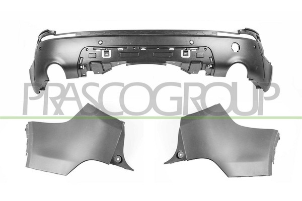 Prasco StoßFäNger StoßStange Hinten FüR Land Rover Discovery Sport L550 LC LC-image