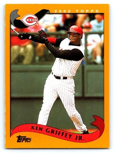 2002 Topps #550 Ken Griffey Jr. Topps Limited Cincinnati Reds Card