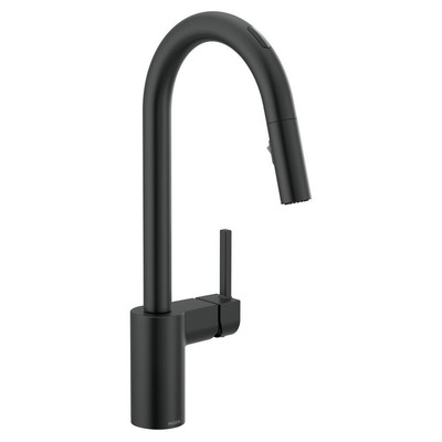 Moen 7565EVBL Align Pull Down Touchless Kitchen Faucet Voice Activation Matte