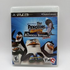 Penguins of Madagascar: Dr. Blowhole Returns PlayStation 3 PS3 CIB Complete