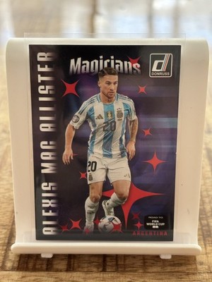 Alexis Mac Allister Panini Road to FIFA World Cup 25/26 Magicians Red #7 Trading