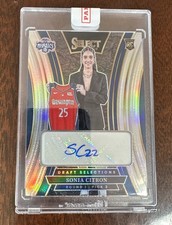 Panini 2025 Select WNBA Sonia Citron Prizm Auto Draft Selections