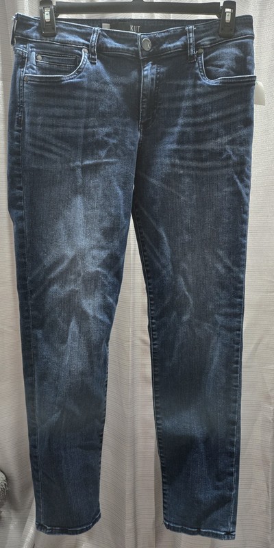 KUT from the kloth jeans size 12 boyfriend dark wash