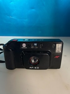 Minolta AF-E II (Analoge Kompaktkamera) defekt/Ersatzteilspender (V1 1151)