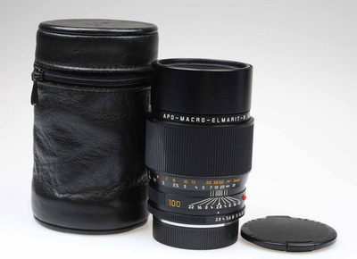 Leica Apo Macro Elmarit R 100mm f2.8 E60 Objektiv lens Leitz 95651