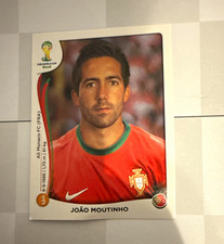 Panini FIFA World Cup Brazil 2014 Sticker João Moutinho Portugal No. 518