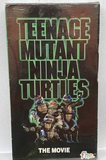 SEALED Teenage Mutant Ninja Turtles The Movie VHS 1990 Tape FHE Henson